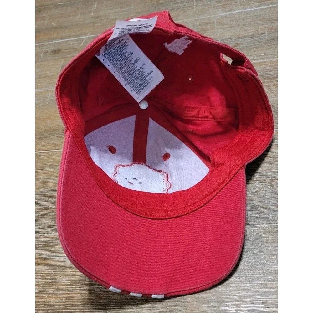 Manchester United Hat Strapback Adidas Red Soccer Premier League Youth Cap